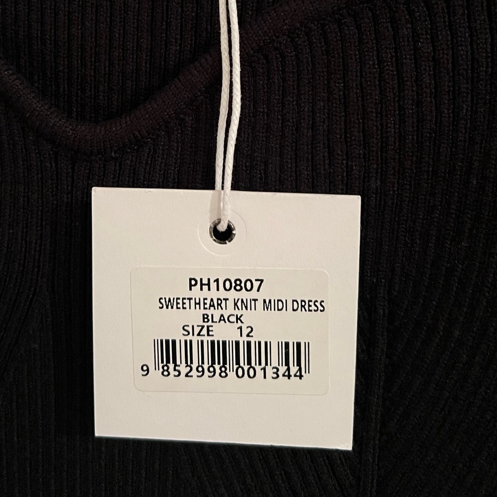 Paper Heart Anthropologie Knit Sweatheart Dress - NWT - Picture 2 of 5